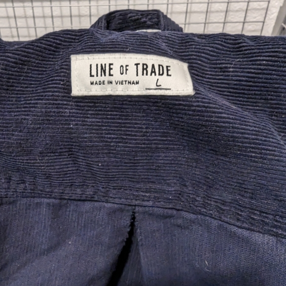 Line Of Trade Corduroy Work Shirt/Jacket small - Picture 2 of 3